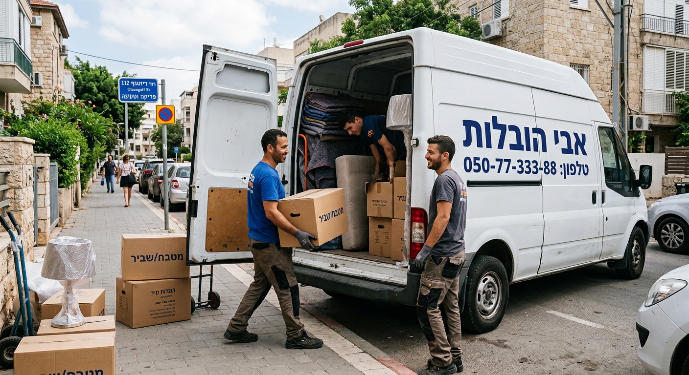 הובלות קטנות באמצע מעבר דירה